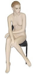Female Seated Mannequin